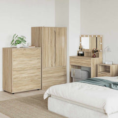 vidaXL Storage Cabinets 80 x 48 x 105 cm Engineered Wood Sonoma Oak 1
