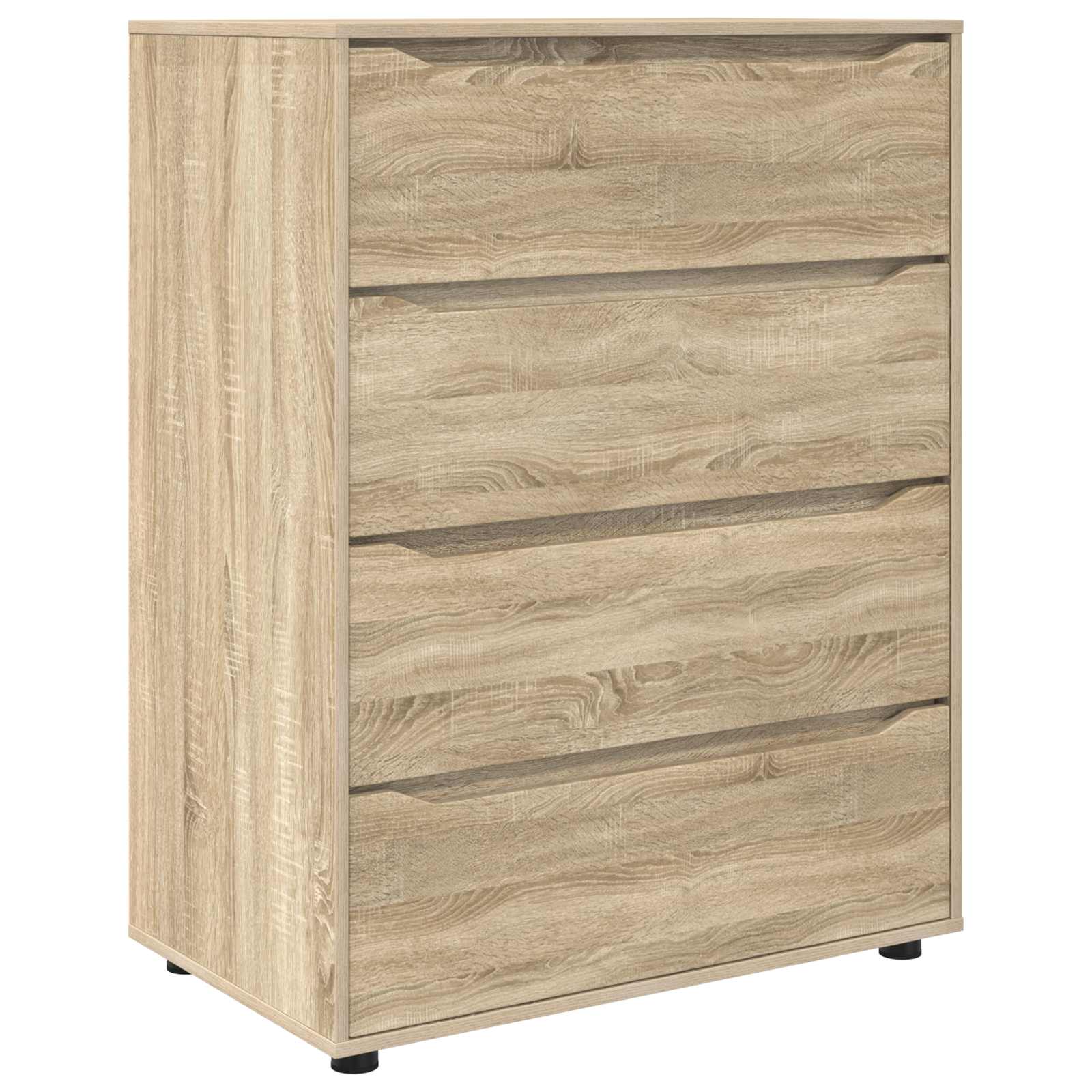 vidaXL Storage Cabinets 80 x 48 x 105 cm Engineered Wood Sonoma Oak 2