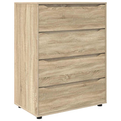 vidaXL Storage Cabinets 80 x 48 x 105 cm Engineered Wood Sonoma Oak 2
