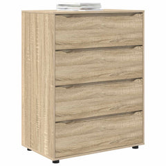 vidaXL Storage Cabinets 80 x 48 x 105 cm Engineered Wood Sonoma Oak 3