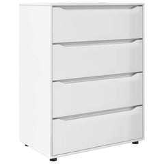 Storage Cabinets 80 x 48 x 105 cm Engineered Wood Depth 48 cm Height 105 cm Width 80 cm High gloss white