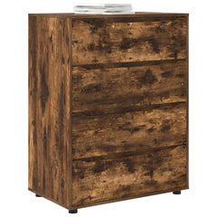 vidaXL Storage Cabinets 80 x 48 x 105 cm Engineered Wood Smoked Oak 3