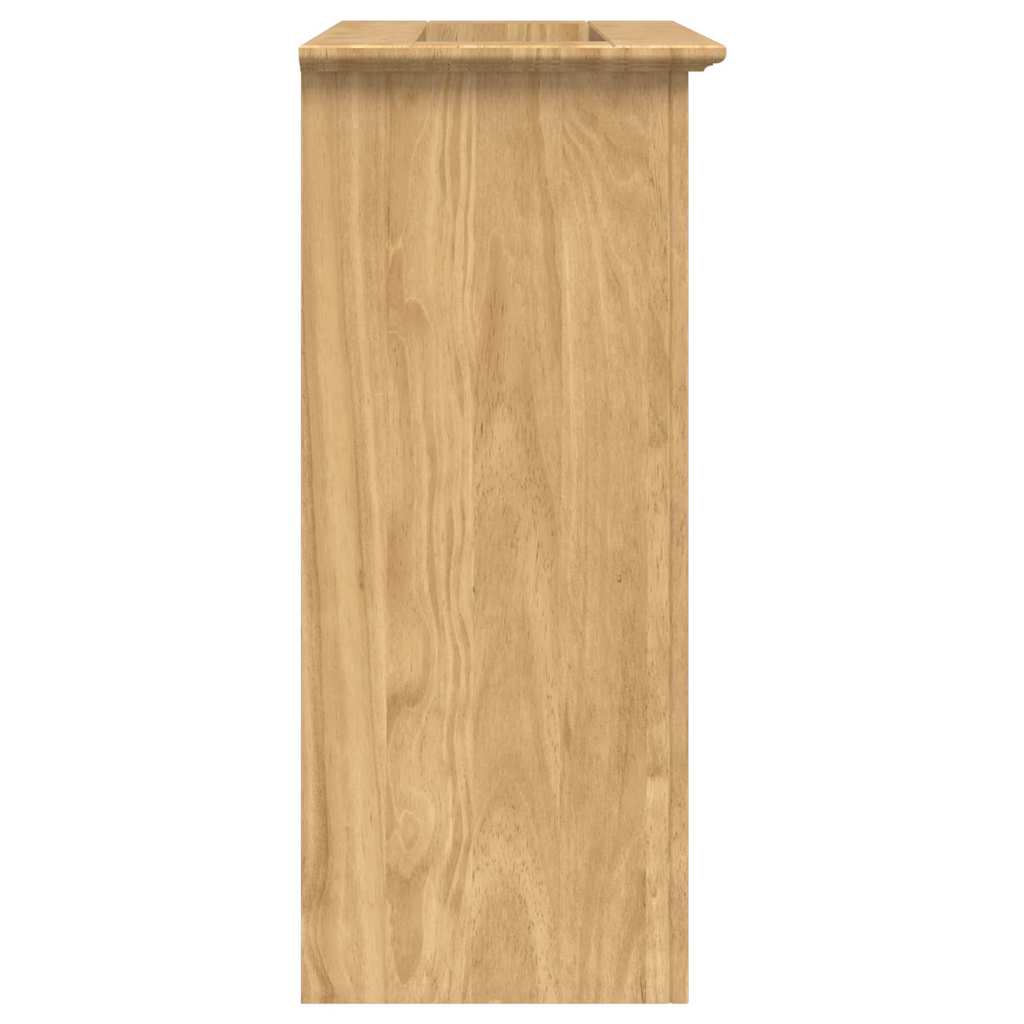 Bathroom Sink Cabinet "BODO" 70x35x80 cm Honey brown