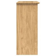 Bathroom Sink Cabinet "BODO" 70x35x80 cm Honey brown