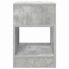 vidaXL End Table Concrete Grey 30.5 x 30 x 45 cm Engineered Wood 5