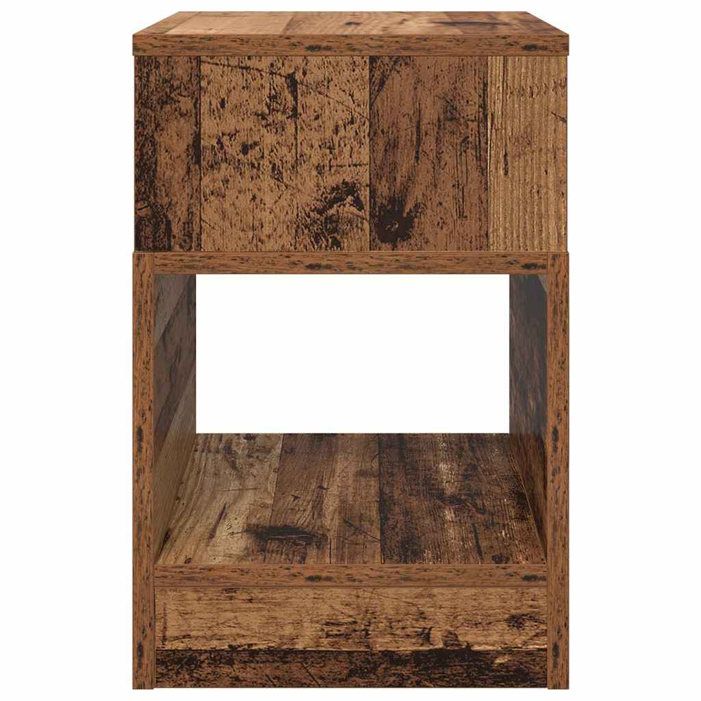 vidaXL End Table Old Wood 30.5 x 30 x 45 cm Engineered Wood 5