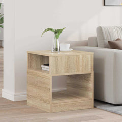 vidaXL End Table Sonoma Oak 40.5 x 40 x 45 cm Engineered Wood 1