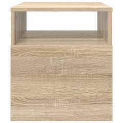 vidaXL End Table Sonoma Oak 40.5 x 40 x 45 cm Engineered Wood 6