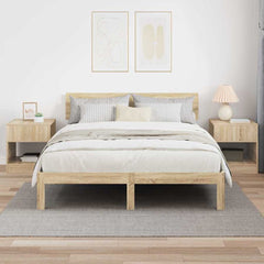 vidaXL End Table 2 pcs Sonoma Oak 40.5 x 40 x 45 cm Engineered Wood 4