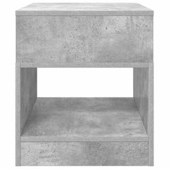 vidaXL End Table Concrete Grey 40.5 x 40 x 45 cm Engineered Wood 5