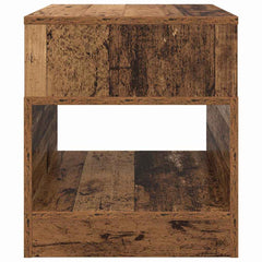 vidaXL End Table Old Wood 40.5 x 40 x 45 cm Engineered Wood 5