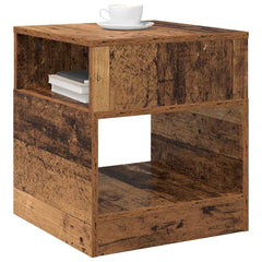 vidaXL End Table 2 pcs Old Wood 40.5 x 40 x 45 cm Engineered Wood 3