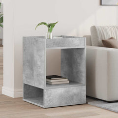 vidaXL End Table Concrete Grey 40 x 40 x 56 cm Engineered Wood 1