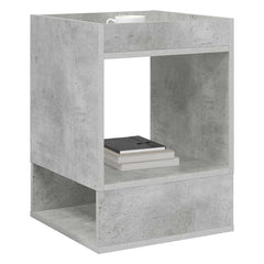 vidaXL End Table Concrete Grey 40 x 40 x 56 cm Engineered Wood 3