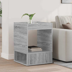 vidaXL End Table Grey Sonoma 40 x 40 x 56 cm Engineered Wood 1