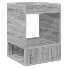 vidaXL End Table 2 pcs Grey Sonoma 40 x 40 x 56 cm Engineered Wood 5