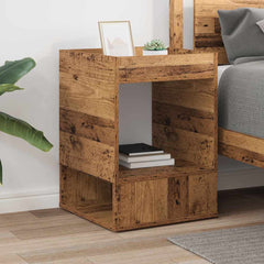 vidaXL End Table Old Wood 40 x 40 x 56 cm Engineered Wood 4