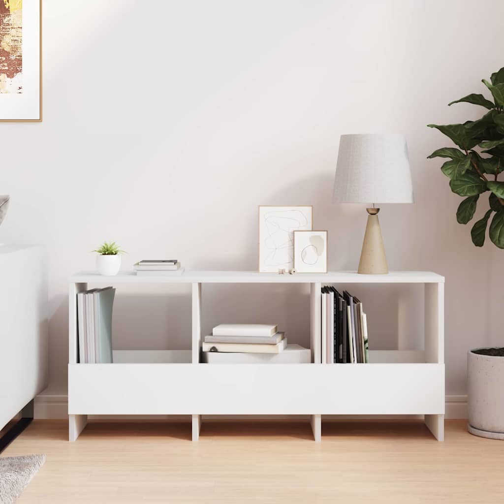 vidaXL Magazine Rack White 102 x 30 x 45 cm 4