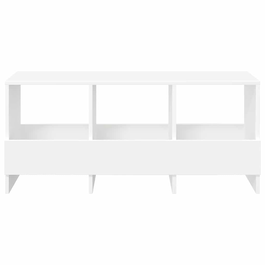 vidaXL Magazine Rack White 102 x 30 x 45 cm 6