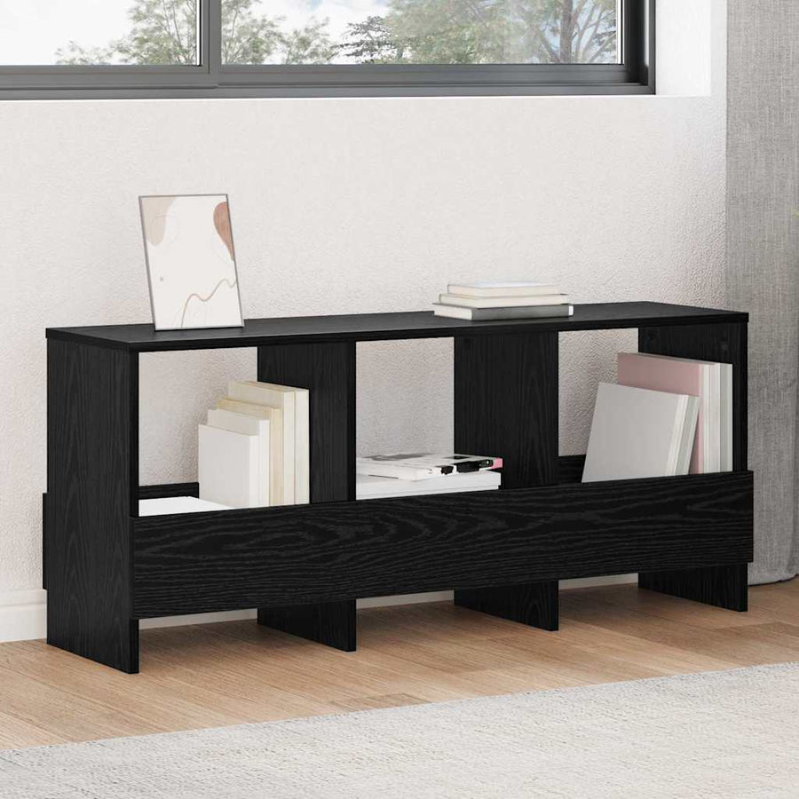 Magazine Rack Black Oak