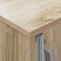 vidaXL Magazine Rack Sonoma Oak 102 x 30 x 45 cm 5