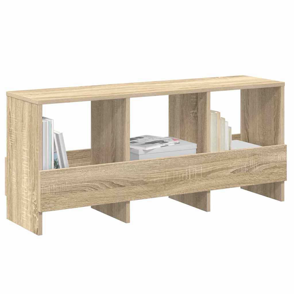 vidaXL Magazine Rack Sonoma Oak 102 x 30 x 45 cm 3