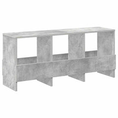 vidaXL Magazine Rack Concrete Grey 102 x 30 x 45 cm 2
