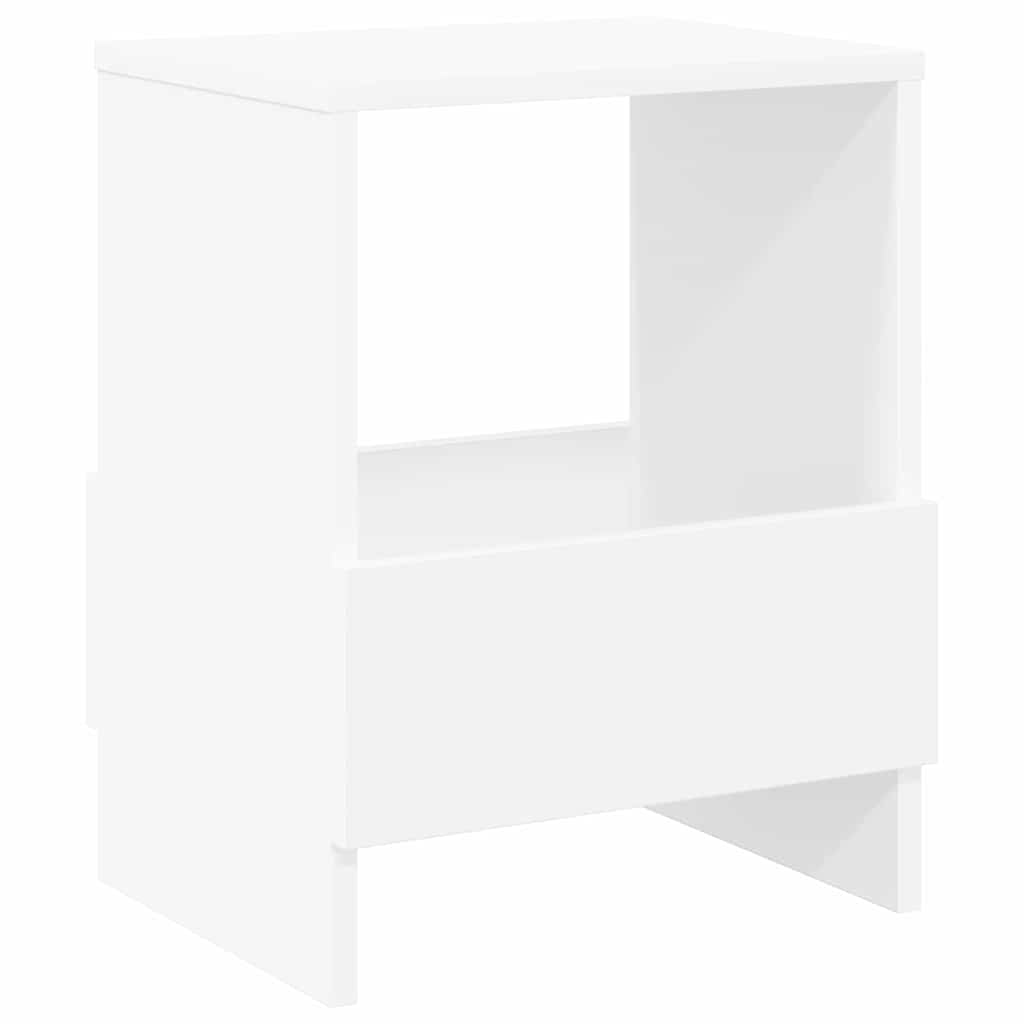 vidaXL Magazine Rack 2 pcs White 35 x 30 x 45 cm 6