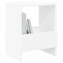 vidaXL Magazine Rack 2 pcs White 35 x 30 x 45 cm 3