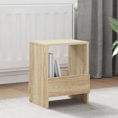 vidaXL Magazine Rack 2 pcs Sonoma Oak 35 x 30 x 45 cm 1