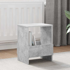 vidaXL Magazine Rack 2 pcs Concrete Grey 35 x 30 x 45 cm 1
