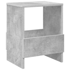 vidaXL Magazine Rack 2 pcs Concrete Grey 35 x 30 x 45 cm 6