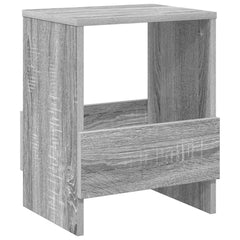 vidaXL Magazine Rack 2 pcs Grey Sonoma 35 x 30 x 45 cm 6