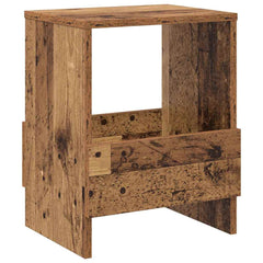 vidaXL Magazine Rack 2 pcs Old Wood 35 x 30 x 45 cm 6