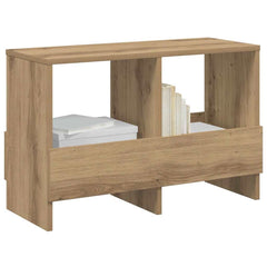 vidaXL Magazine Rack Artisan Oak 68.5 x 30 x 45 cm 3