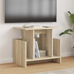 vidaXL TV Stand 50 x 35 x 45 cm Sonoma Oak Engineered Wood 1