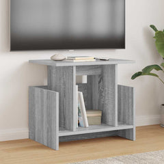 vidaXL TV Stand 50 x 35 x 45 cm Grey Sonoma Engineered Wood 1