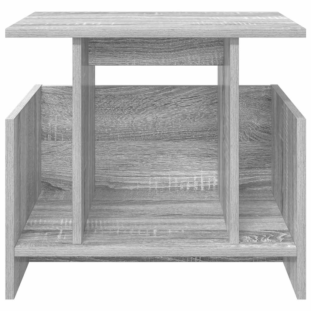 vidaXL TV Stand 50 x 35 x 45 cm Grey Sonoma Engineered Wood 5