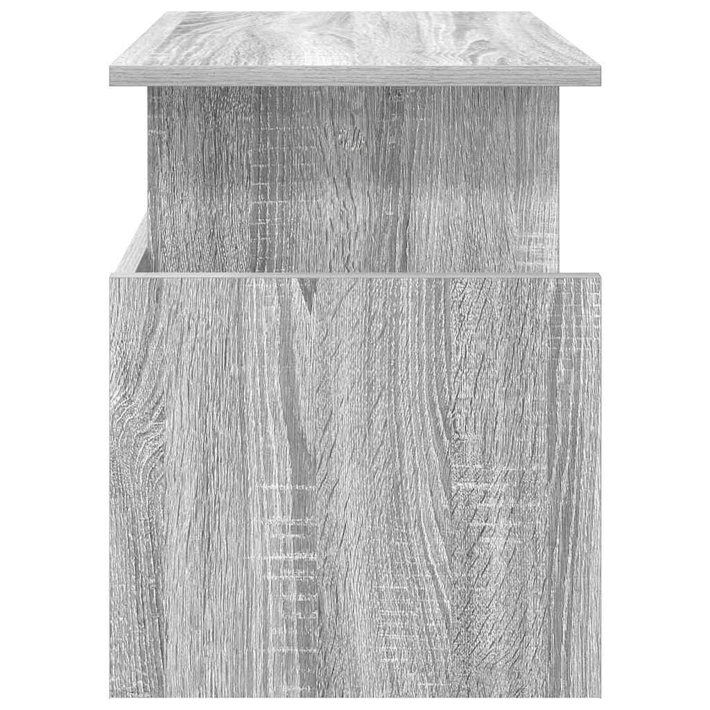 vidaXL TV Stand 50 x 35 x 45 cm Grey Sonoma Engineered Wood 6