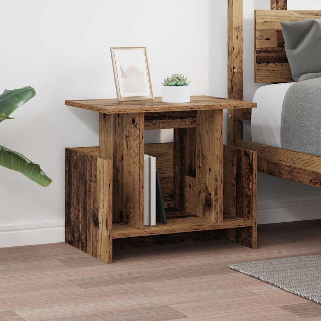 vidaXL TV Stand 2 pcs Old Wood Engineered Wood 5
