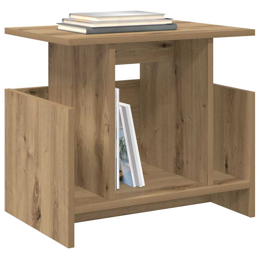 vidaXL TV Stand 50 x 35 x 45 cm Artisan Oak Engineered Wood 3
