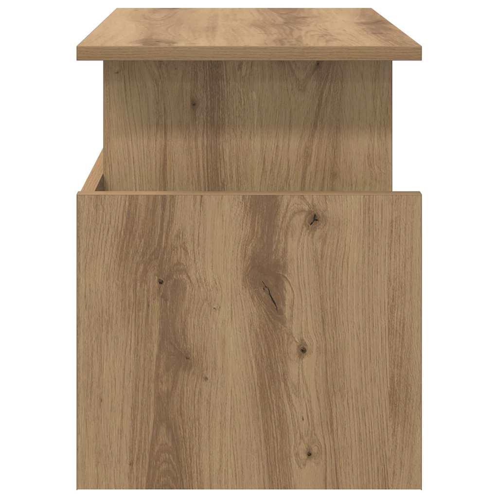vidaXL TV Stand 50 x 35 x 45 cm Artisan Oak Engineered Wood 6