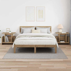 vidaXL TV Stand 2 pcs Artisan Oak Engineered Wood 4