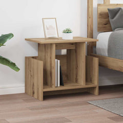 vidaXL TV Stand 2 pcs Artisan Oak Engineered Wood 5
