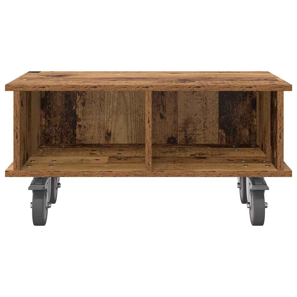 vidaXL TV Stand 68.5 x 35 x 35 cm Old Wood Engineered Wood 5