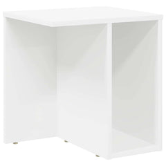 vidaXL End Table 2 pcs White 37 x 32 x 40 cm Engineered Wood 5