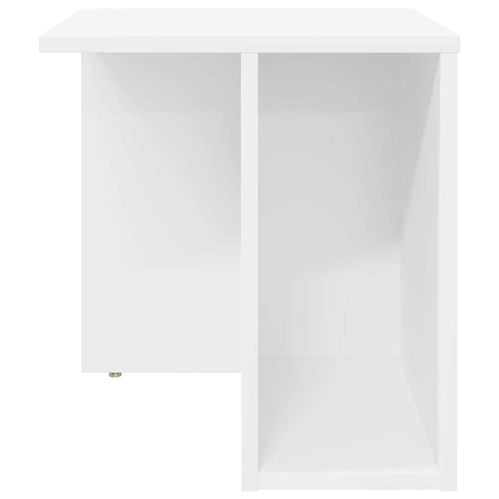 vidaXL End Table 2 pcs White 37 x 32 x 40 cm Engineered Wood 6