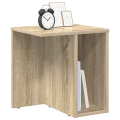 vidaXL End Table 2 pcs Sonoma Oak 37 x 32 x 40 cm Engineered Wood 3
