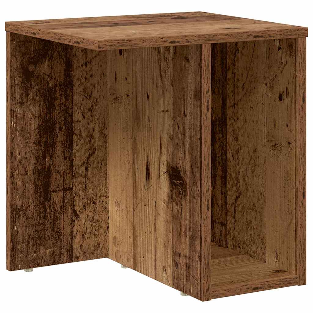 vidaXL End Table 2 pcs Old Wood 37 x 32 x 40 cm Engineered Wood 5