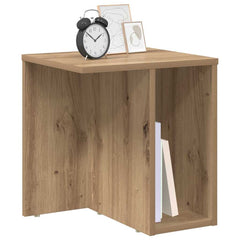 vidaXL End Table 2 pcs Artisan Oak 37 x 32 x 40 cm Engineered Wood 3